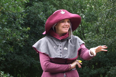 Storytelling in the fifteenth century at Chiltern Open Air Museum